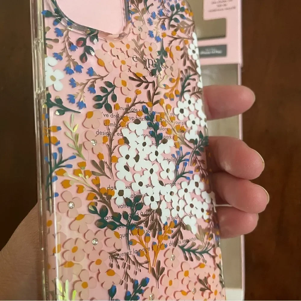 Kate Spade iPhone 14 Plus Floral Case
